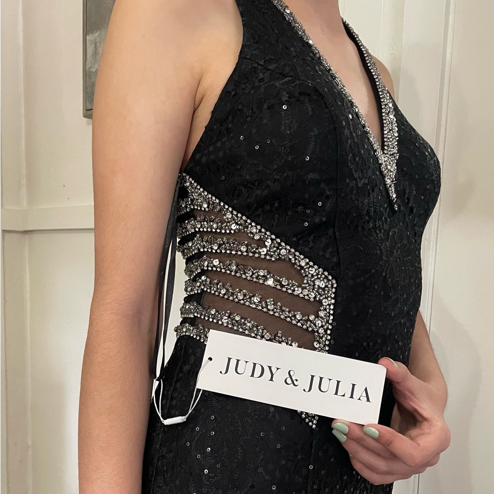 Prom Graduation Formal Evening Dress Black